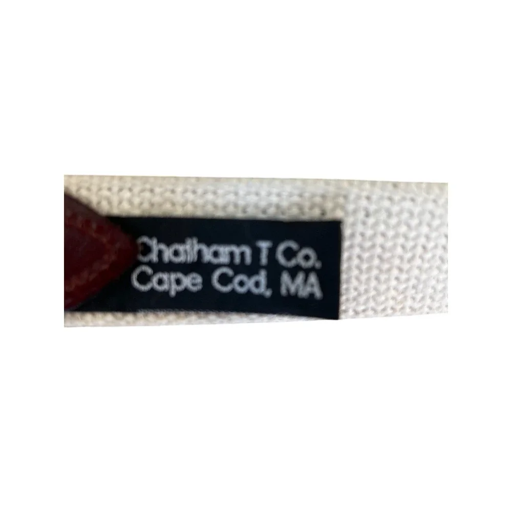 Vintage Chatham T Co. Belt Nautical Preppy Coastal Sailing Summer Cape Cod